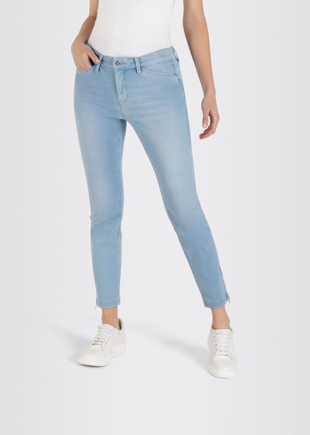 Jeans Mac Dream Chic summer blue wash