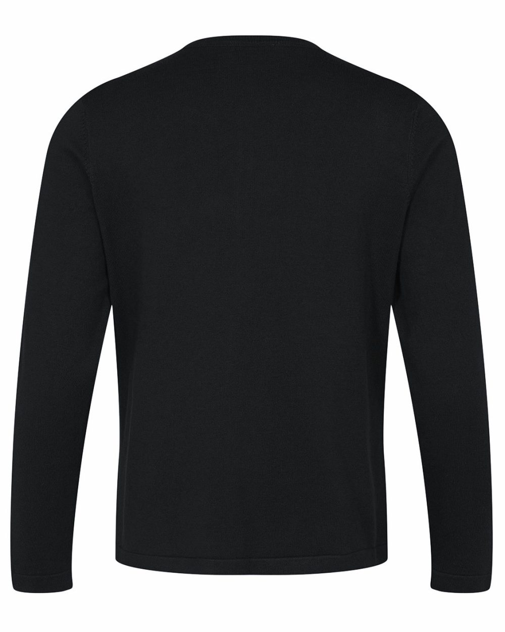 Cardigan tunnstickad black - Bild 2