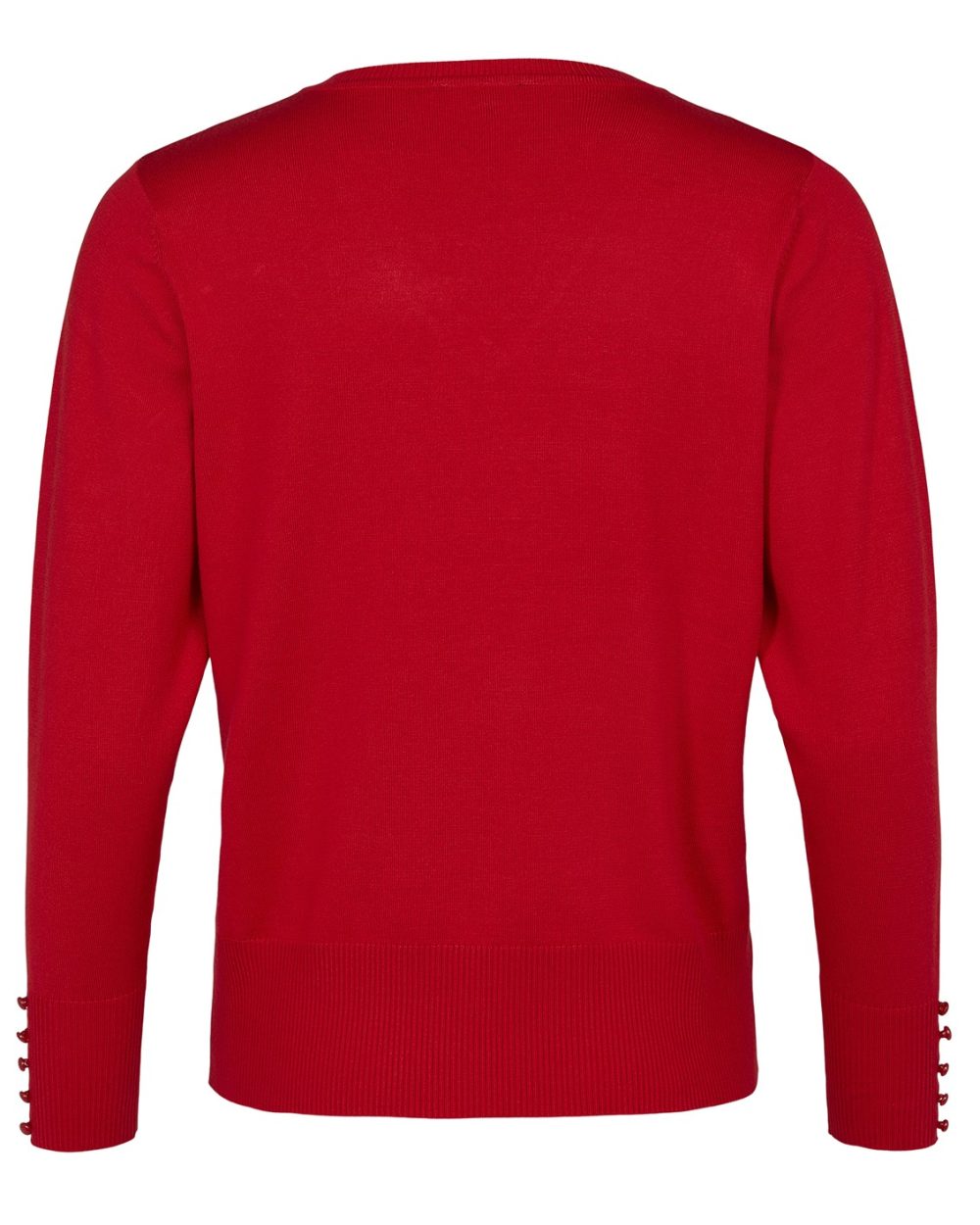 Pullover v-hals persian red - Bild 2