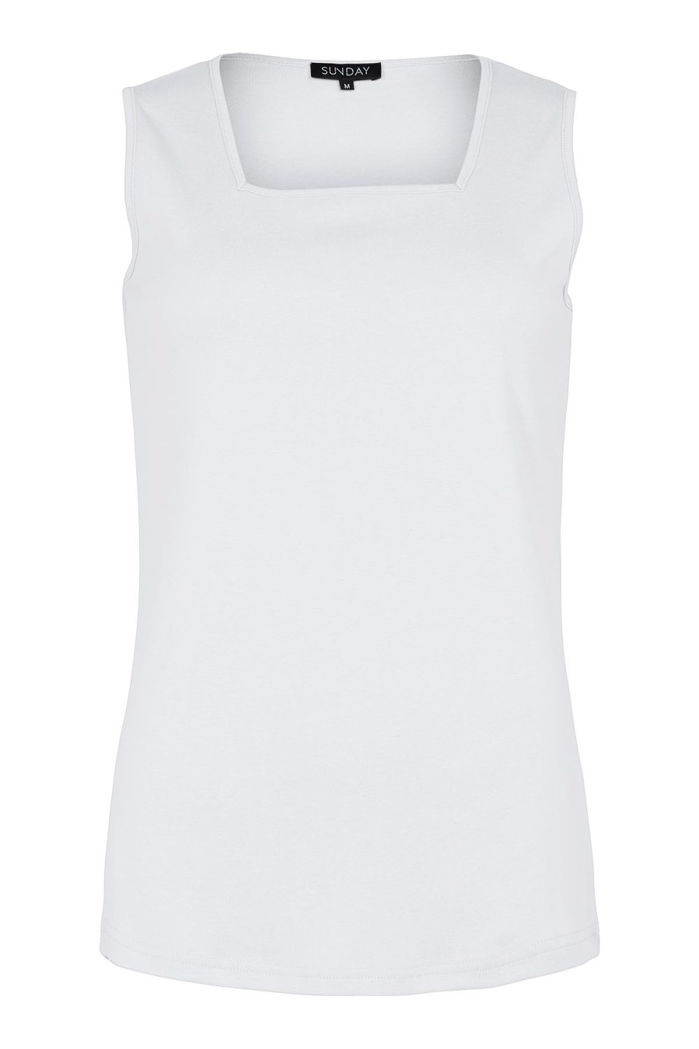 Linne/topp bomull white