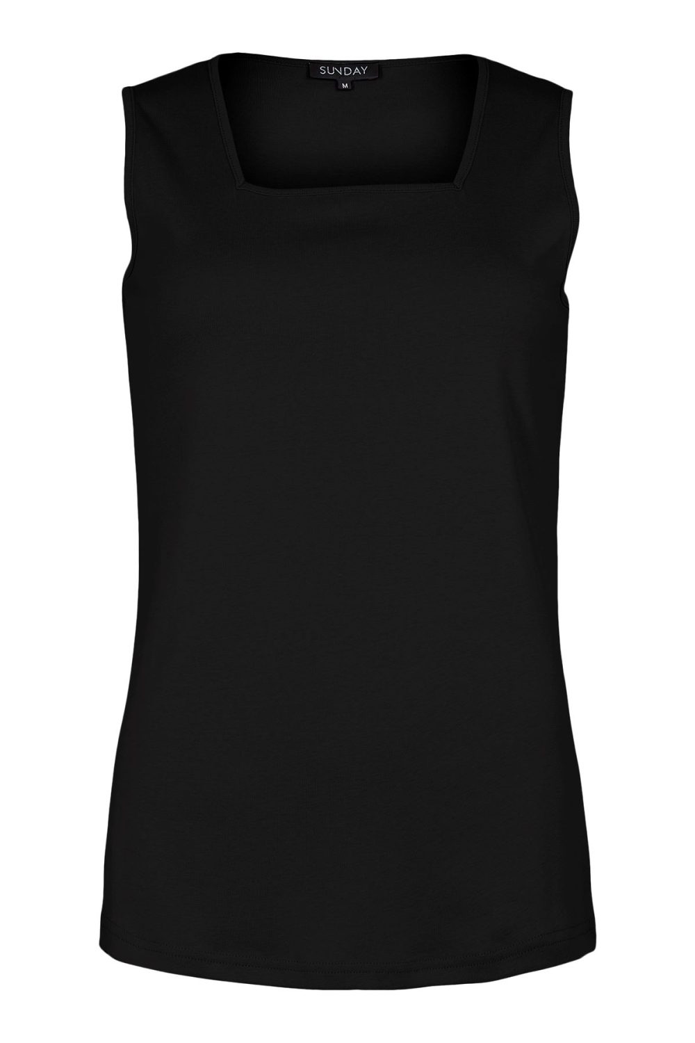 Linne/topp bomull black