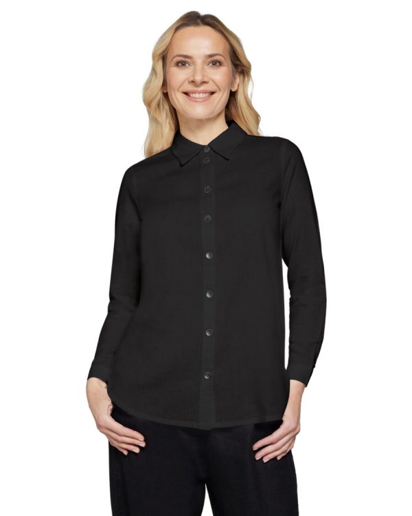 Linneskjorta black