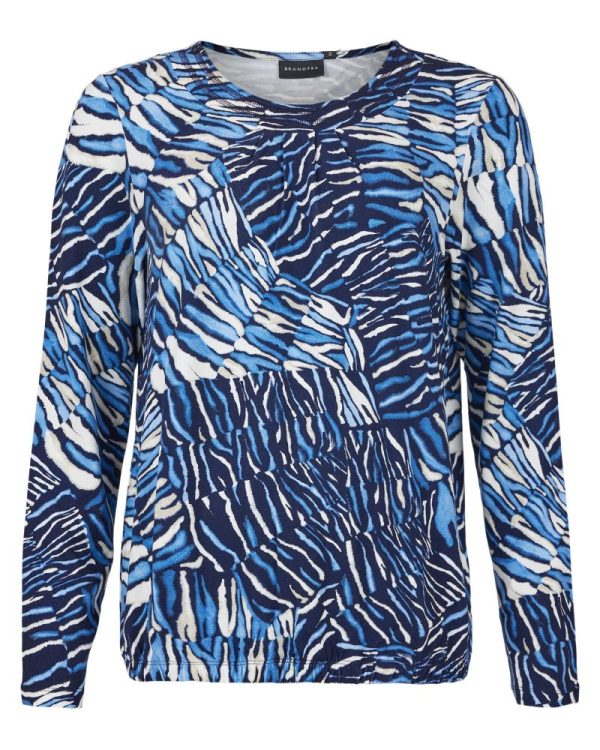 Topp lång ärm midnight blue