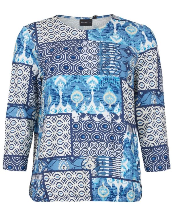 Topp 3/4 ärm midnight blue