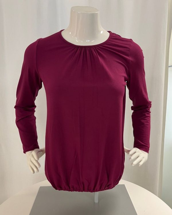 Topp Olivia bordeaux