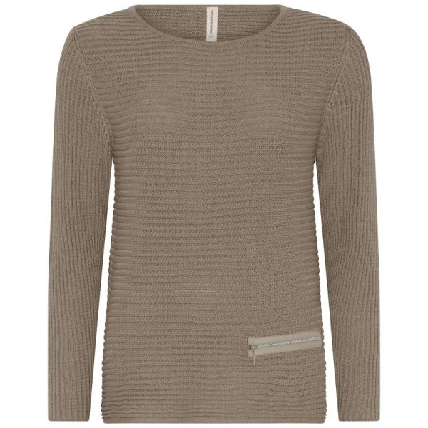 Jumper organic cotton Laurel oak