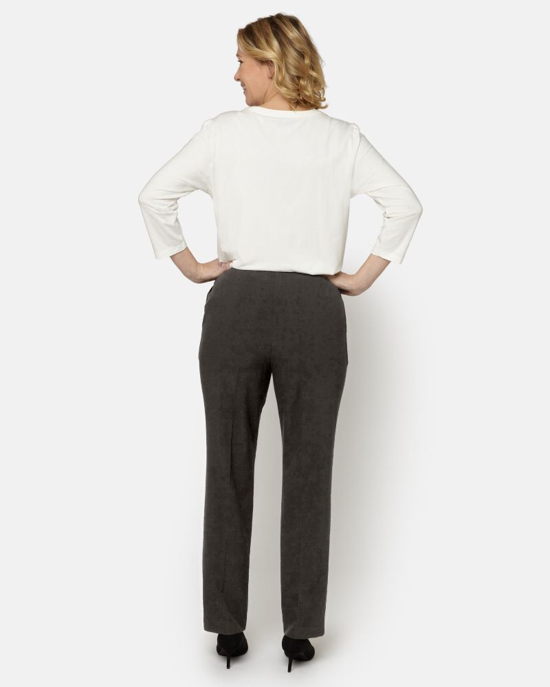 Byxa Anna 74 cm regular med resår Grå - Bild 3