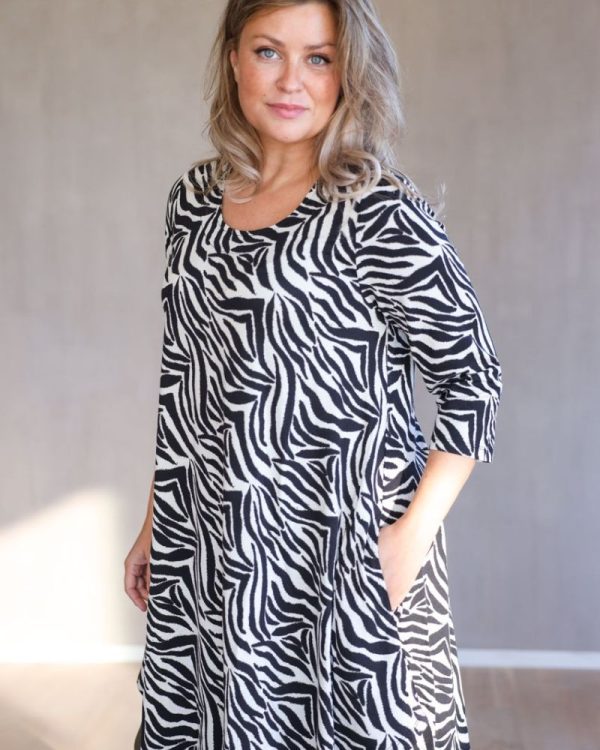 Kanok Tunika Rene Djurmönstrad