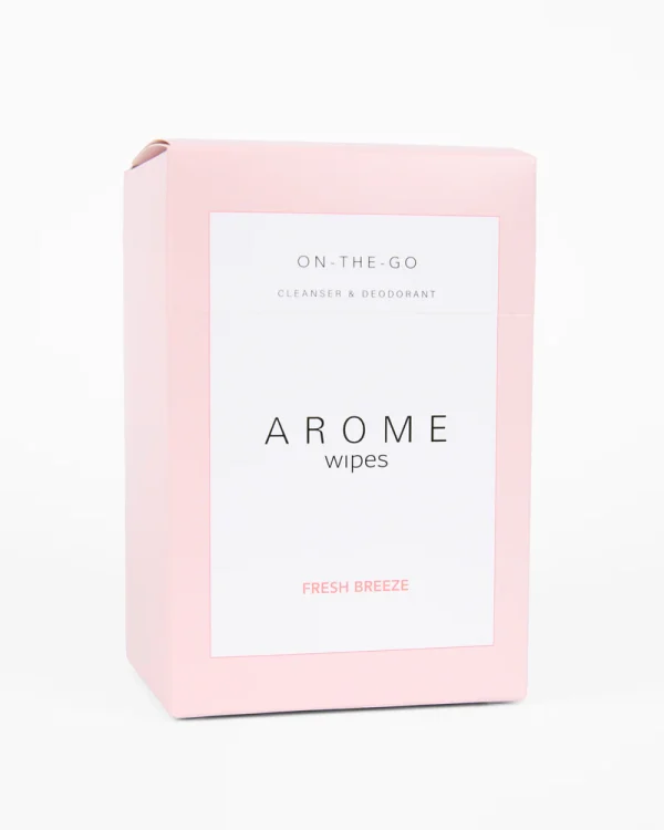 Arome Wipes on the go