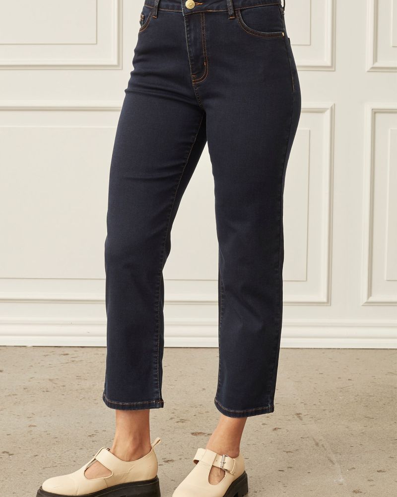 Lido straight jeans dark blue