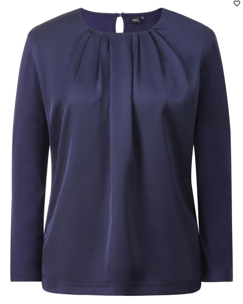 Ril's blus med lång ärm