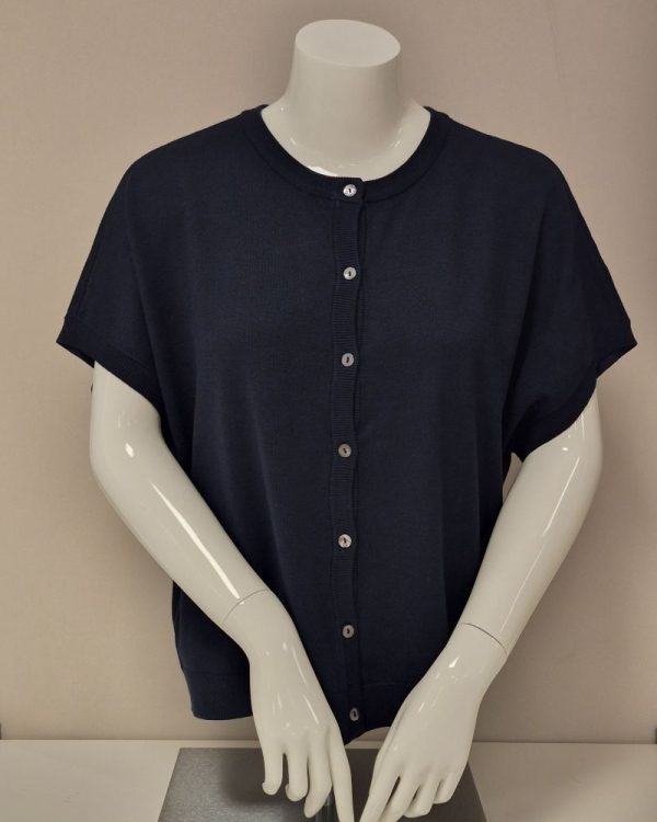 Cardigan med kort ärm