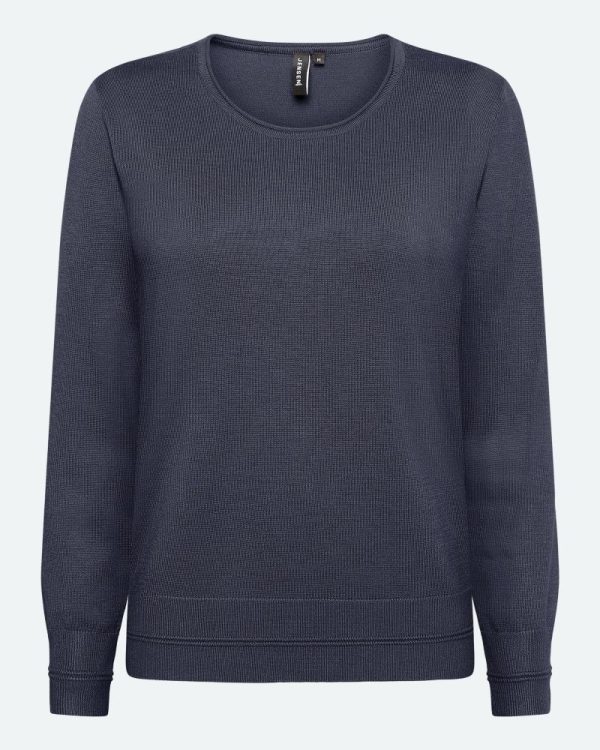 Bas pullover Marinblå