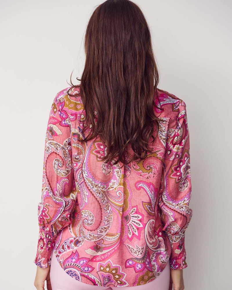 Lotta smock blus Rosa - Bild 3