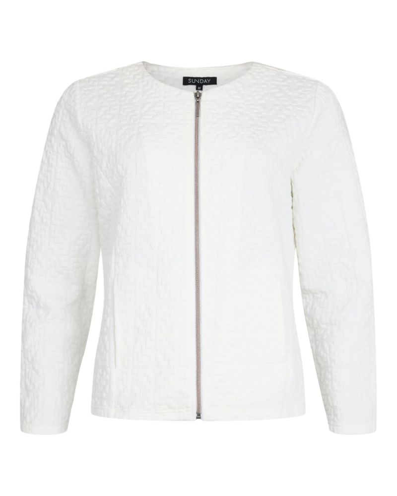 SUNDAY cardigan Offwhite - Bild 2