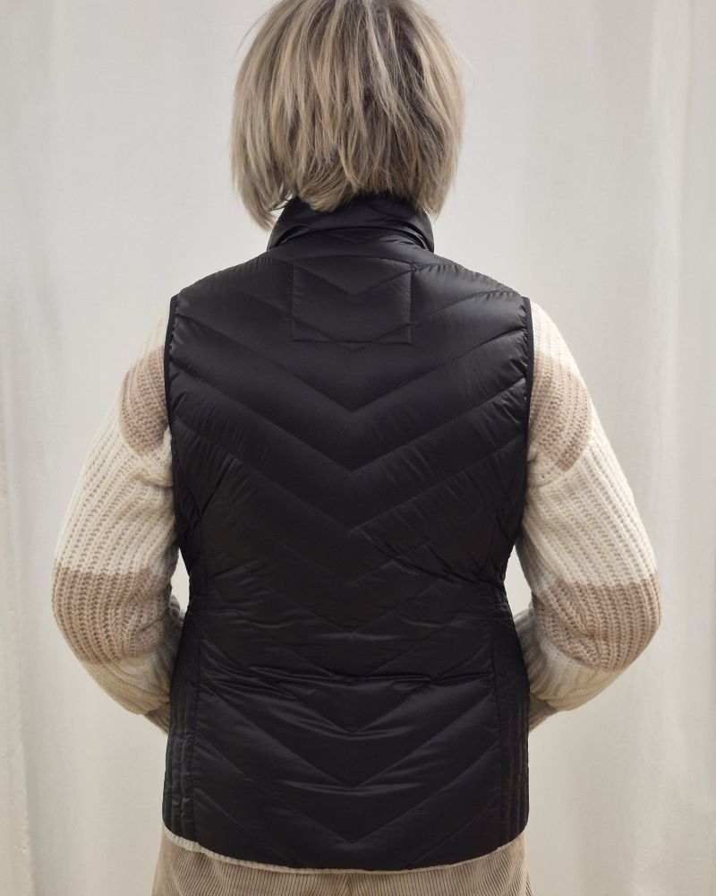 Lättdunsväst Svart - Bild 2