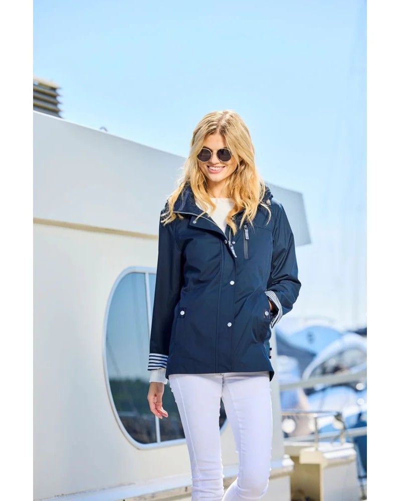 Jacka Junge Marin med rand