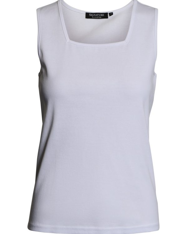 Bomullslinne vit Signature