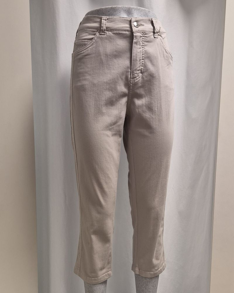Jeans capri Dora 56cm Leinen