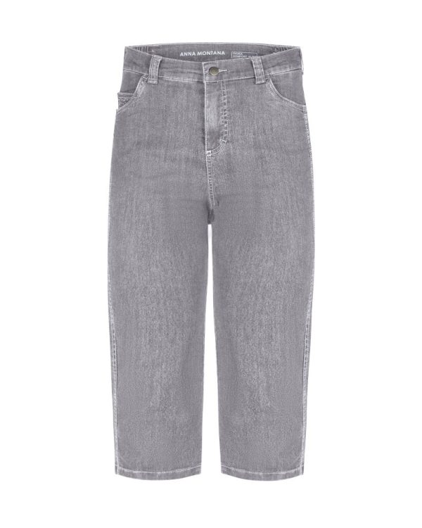 Jeans capri Dora 56cm Silver
