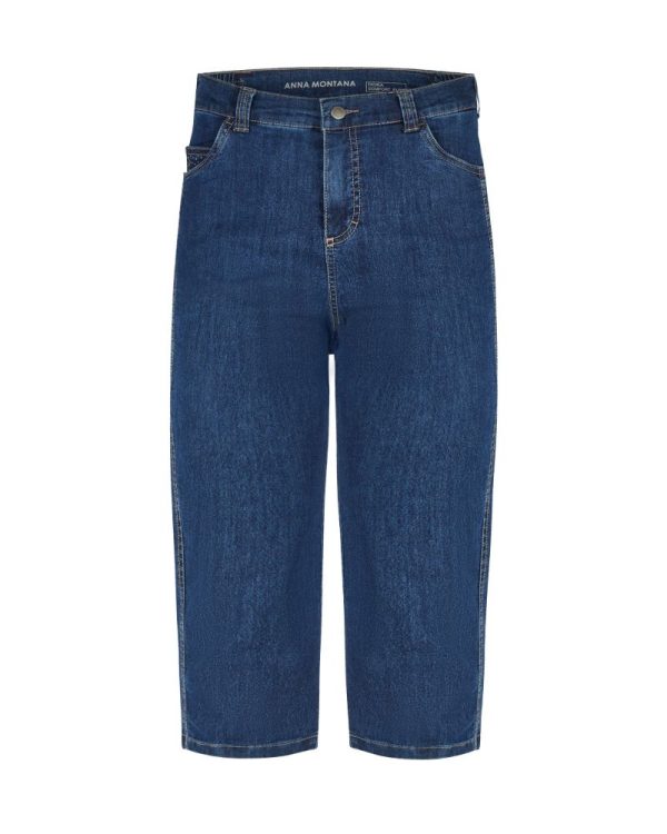 Jeans capri Dora 56cm Stone Wash