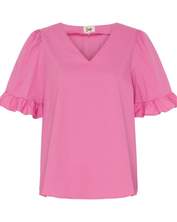 Sigga volangblus Rosa