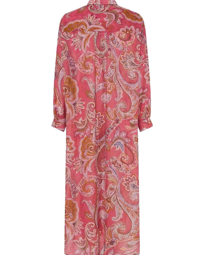 Lotta skjortklänning Rosa - Bild 2