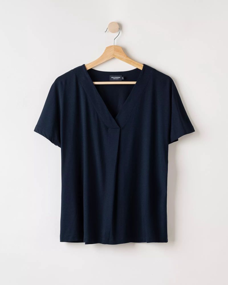 Holebrook Topp v-neck Ellen navy - Bild 3