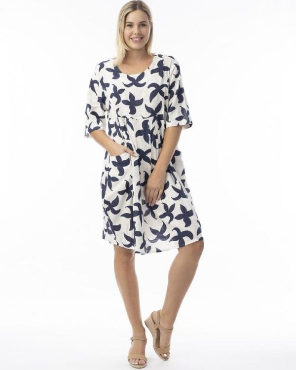 Klänning Nasca kortärm Orientique