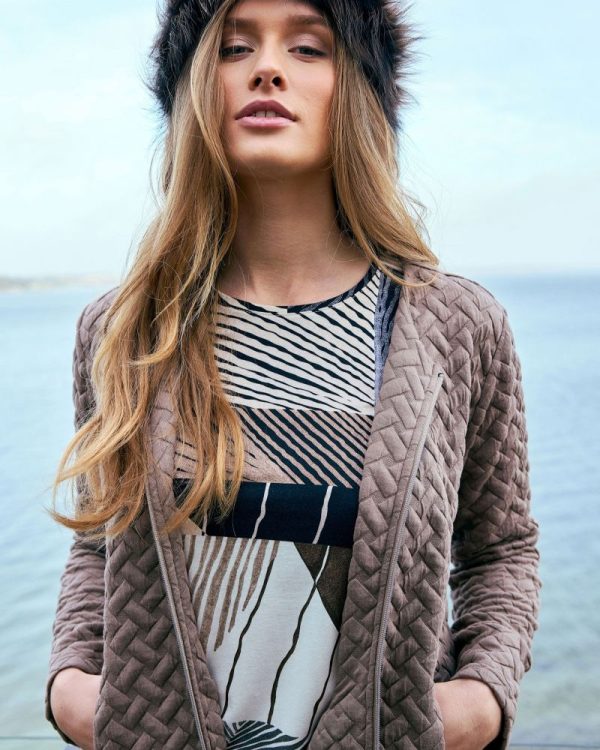 SUNDAY cardigan Pine Bark