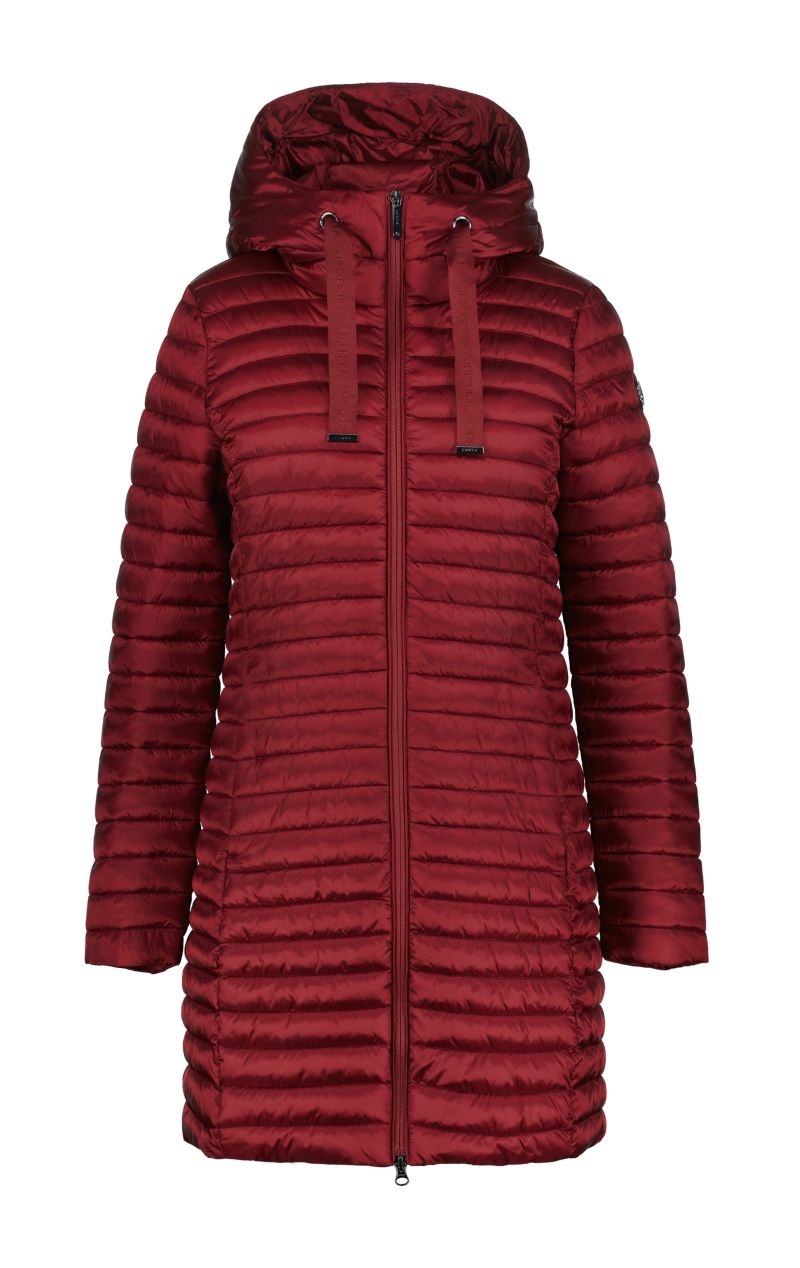 Lutha Hietois Plus Size Vinröd