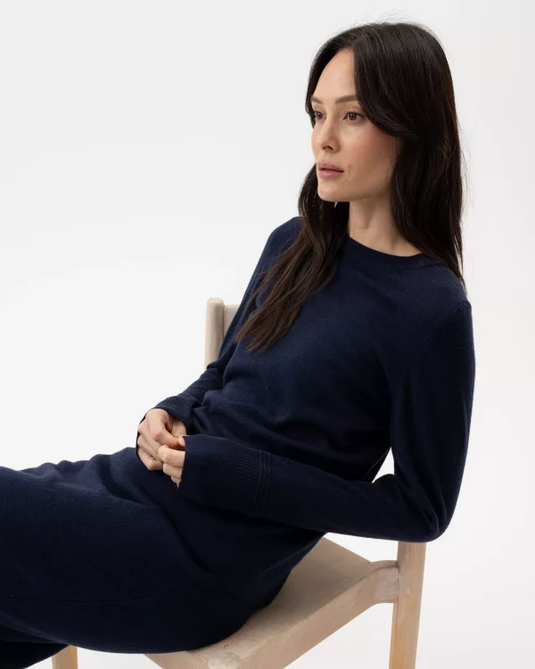 Renata Crew Marinblå