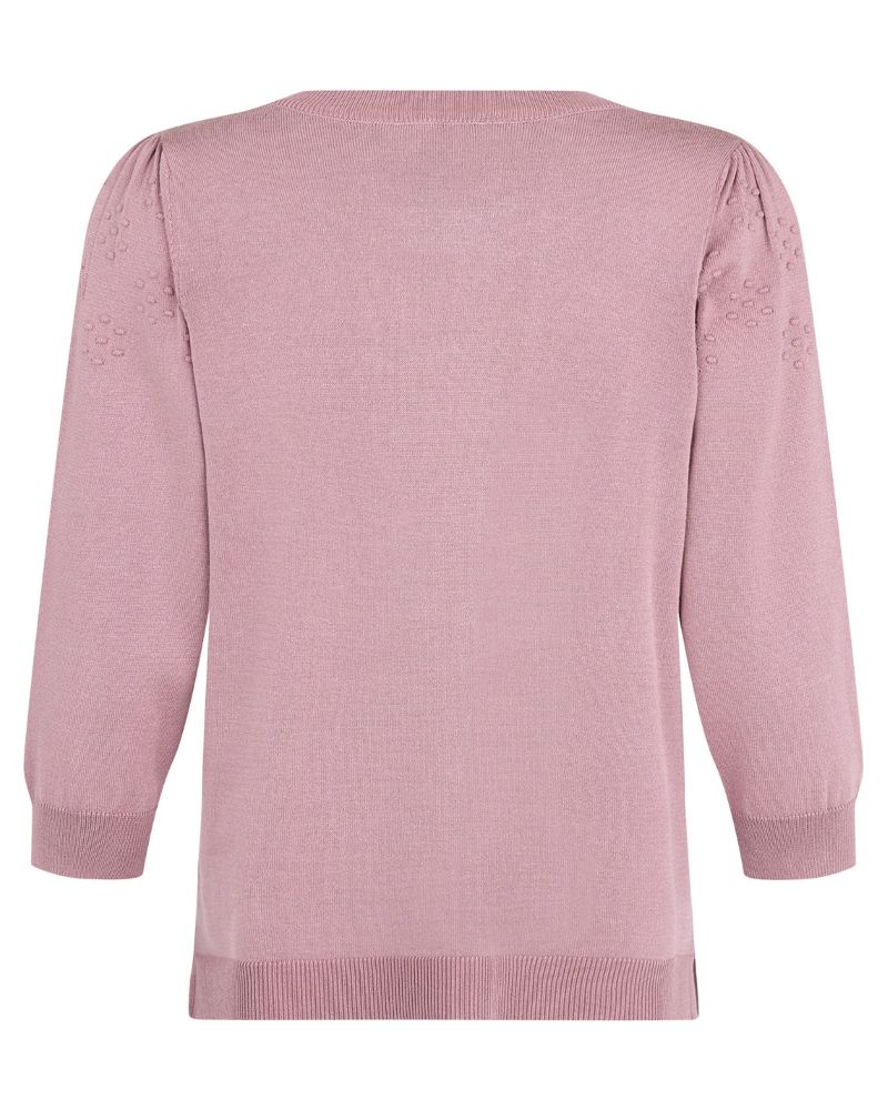 Pullover 3/4 ärm Rose - Bild 3