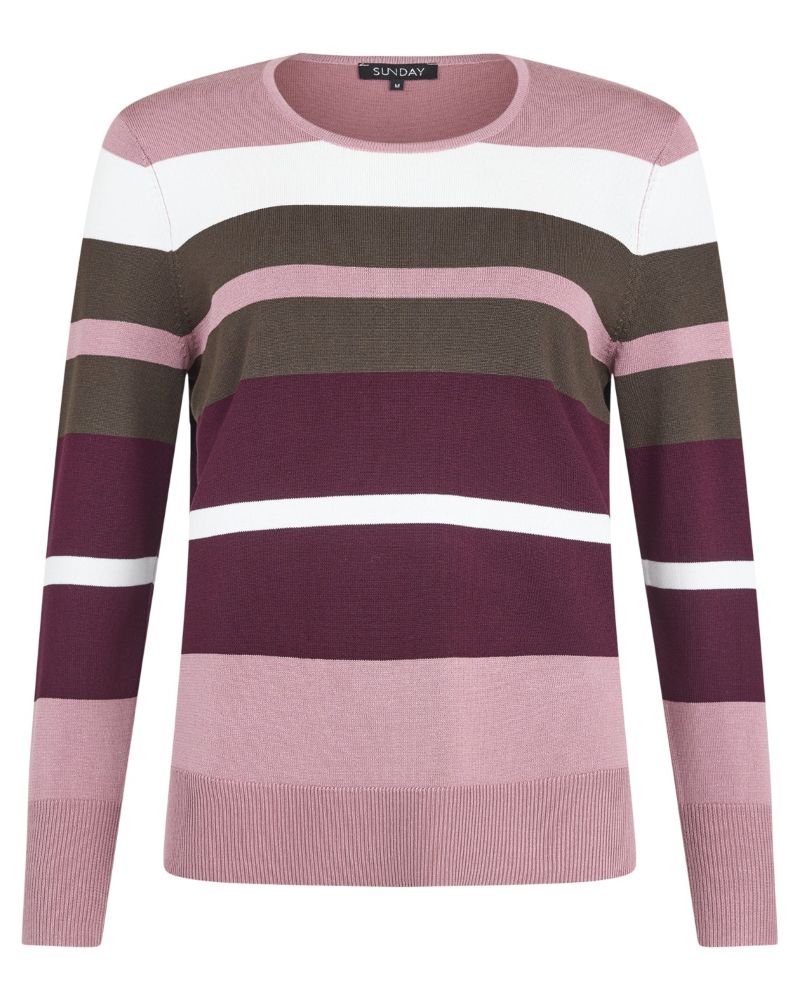 Randig Pullover Sunday - Bild 2