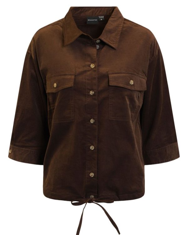 Manchesterblus Brandtex Brun