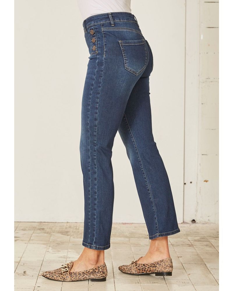 Komo Knapp Jeans Kort - Bild 3