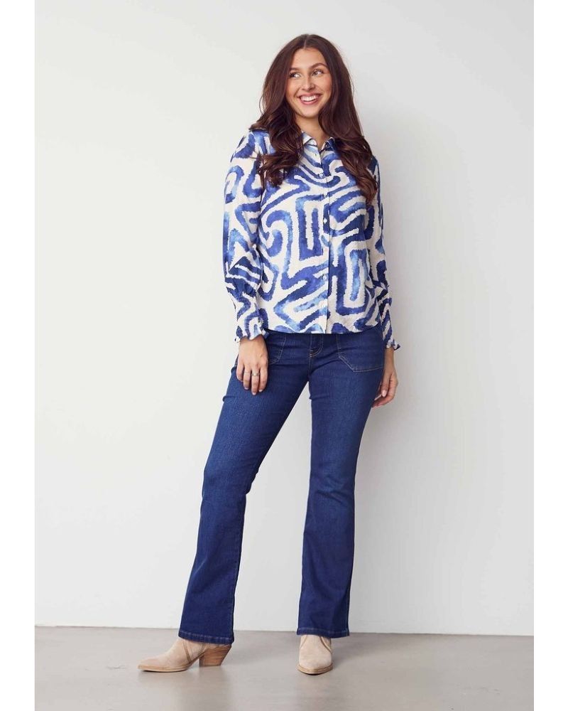 Komo Långa Flare Jeans - Bild 5