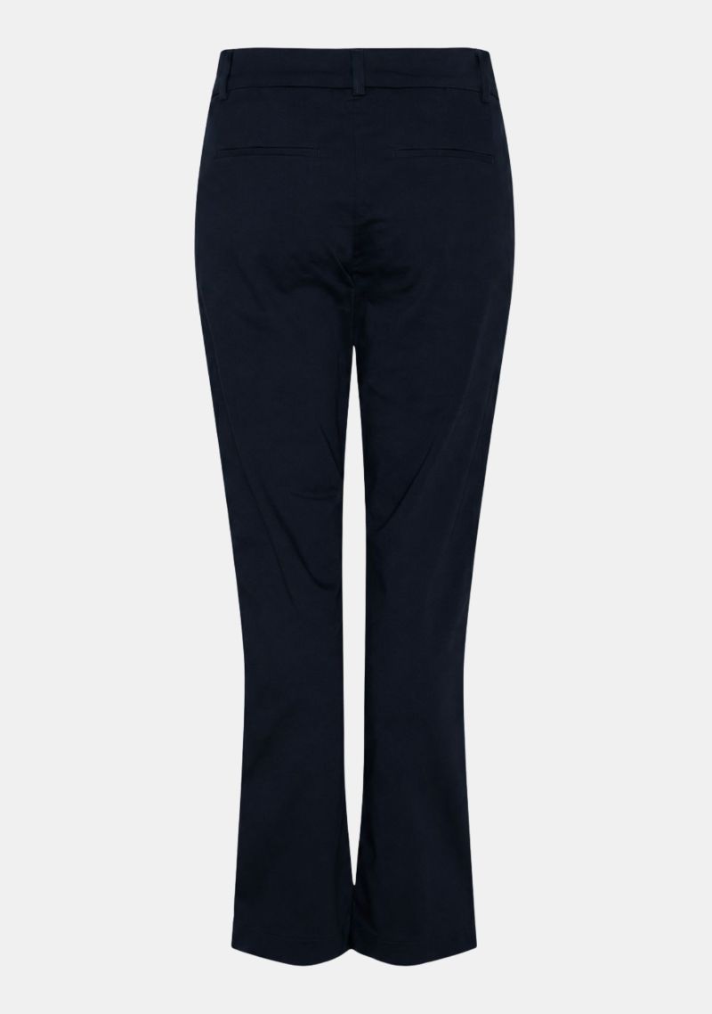 Chino Högmidjad Navy - Bild 2