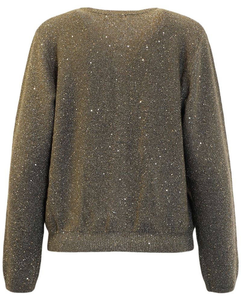 Grön glitter Cardigan - Bild 2